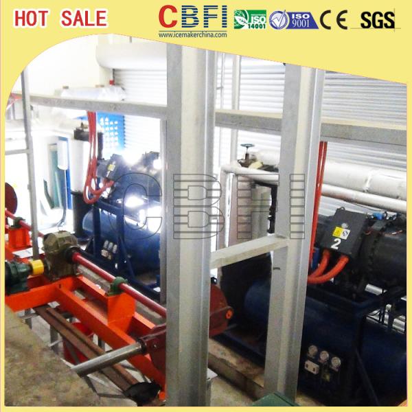1 ton To 100 tons Per Day Block Ice Maker / Ice Block Making Business
