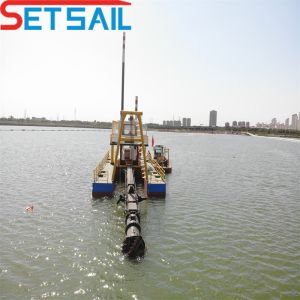 Advanced 8inch Cutter Suction Dredger with 50kw Cutter Head Power and Rexroth
