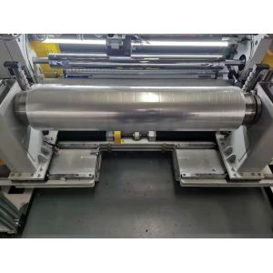 50um Roll 500mm Film Auto Slitting Machine Servo Motor Driven