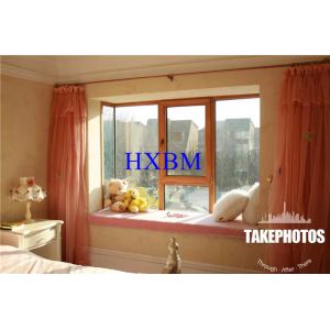 German SI C Notch Aluminium Clad Wood Windows 12A Glass Powder Coated