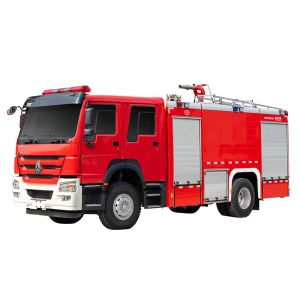 China Sinotruk HOWO 8t Water Foam Fire Fighting Truck Specialized Vehicle China Manufacturer on sale