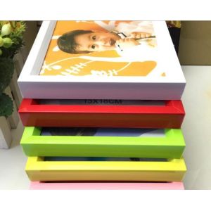 PVC plastic hand-make Children photo frame with different color available