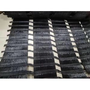 High Strength Uniaxial Polyester Geogrid 50.8x50.8mm For Soil Reinforcement