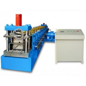 18.5kW Horizontal Structural In A Roof Z Purlins Roll Forming Machinery