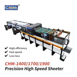 China 27kW 300m/Min CHM Machinery CE Roll Paper Cutting Machine on sale