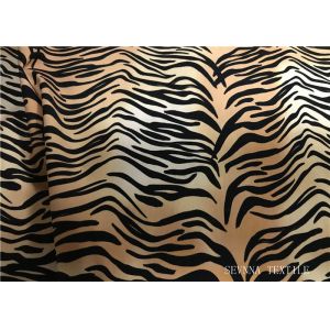 Enhanced Yoga Print Fabric , Soild Profiber Patterned Lycra Fabric