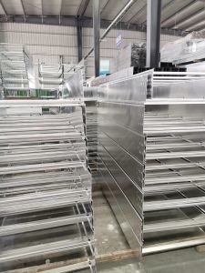 Quality Width 50mm 1200mm Electro-Galvanized Trough Cable Tray Corrosion Resistance Included wholesale