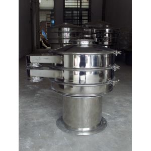 Metal Powder Sieving Machine , Round Vibrating Sieve Machine