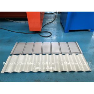 Steel Tile Metal Roofing Sheet Making Machine Double Layer