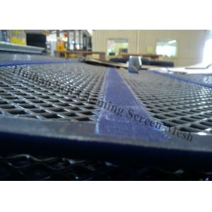 65MN Manganese Steel Self Cleaning Screen Mesh For Quarry Aggregate Industry