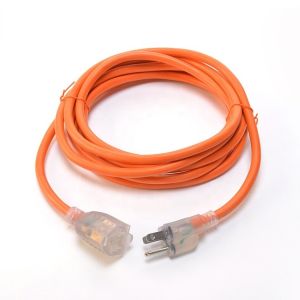 AC Power Cord ETL Medium / Heavy Duty SJTW 8/10/12 AWG NEMA Outdoor Orange