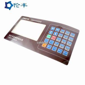 UV Digitally Printed Overlays Tactile Glossy PET Polycarbonate Overlay