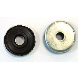 OEM Neoprene EPDM Custom Rubber Parts Bonded With Metal