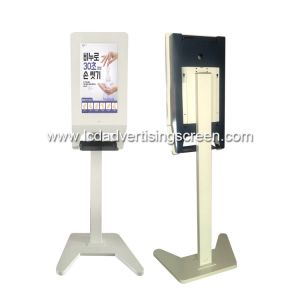Infrared Sensor Hands Sanitizer LCD Advertising Screen wash your hands on the