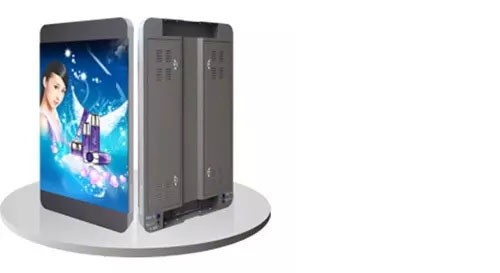 Wireless Outdoor LED Billboard Wifi 3G 4G Control Lamp Pole Application Rear