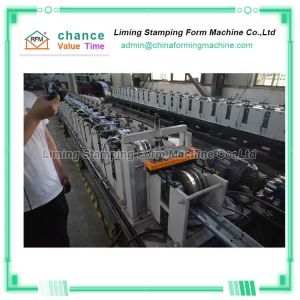 China 0.3mm High Precision Anti Theft 350mm Door Frame Roll Forming Machine on sale