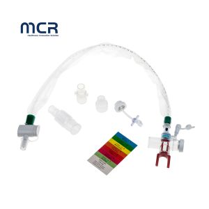 10Fr to 16Fr multi-specification T-connector MDI medication port closed suction catheter 600mm dedicated endotracheal intubation