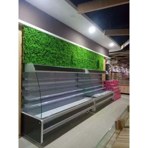 Stainless Steel Edge Multideck Open Chiller With Panasonic / Copeland Compressor