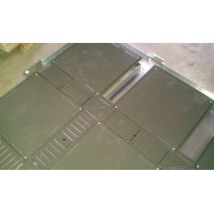 FS680 12500 N / m2 600 x 600 x 30mm air-conditioning Raised Access Flooring