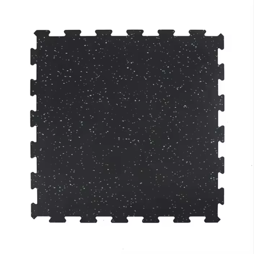 Breathable Lightweight & Cushioned EPDM Interlocking Rubber Mat – Ideal For Gym