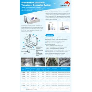 Immersible Ultrasonic Cleaner Transducer Boxes Piezoelectric Transducer For