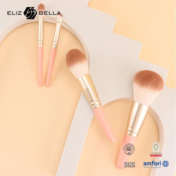 Quality 9pcs Professional Makeup Brush Set with Wooden Handle and Aluminium Ferrule Customization wholesale