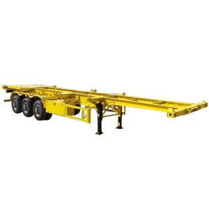 China 40 Foot Skeleton Container Semi Trailer 12m Skeletal Trailer CCC on sale