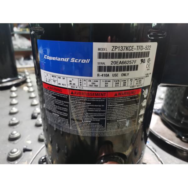 3 Phase/6HP Copeland Scroll Compressor ZB45KQE-TFD-558 Hermetic For Commercial Refrigerator