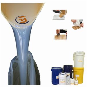 Translucent Mold Making Platinum Cure RTV2 Silicone Rubber For Food Molds