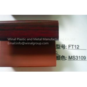 Cheap F shaped morser flooring end border available for floor 8-18MM,woodgrain surface. for sale