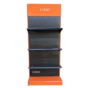 Factory Customized Color Size steel single side rack for super market shop