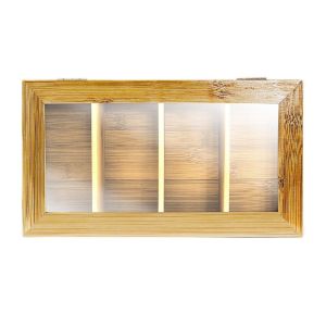 customized design for bamboo tea box tea packaging box with wholesale price