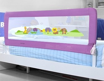 Quality Adjustable Baby Bed Guard Rail 150cm , Safe Infant Bed Rails wholesale
