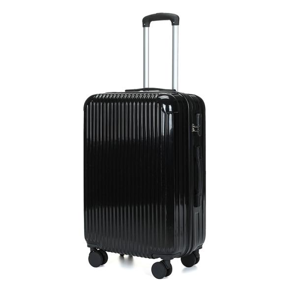 805 black lightweight luggage Affordable and Durable Hard-Shell Suitcase,