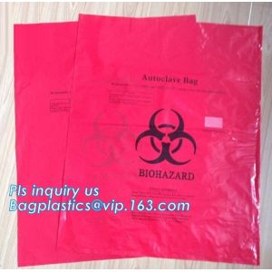 30 Gallon 33" X 40" Red Isolation Infectious Waste Bag / Biohazard Bag High