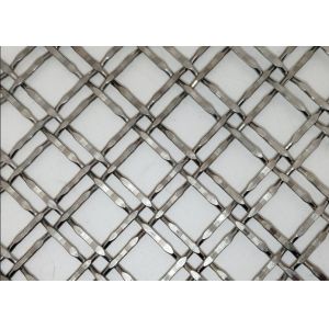 Cabinets Decorative Architectural Woven Wire Mesh 1.2mm Diameter
