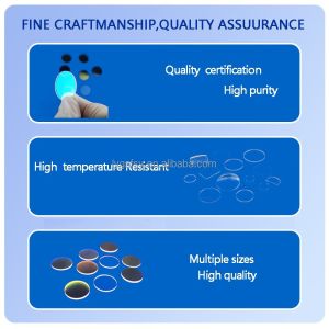 Customized High Transparency Ultraviolet Anti Reflection Film Optical Window