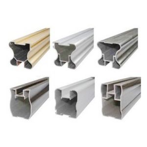 Simple Structure Aluminum Curtain Wall Profile For Residential Buildings