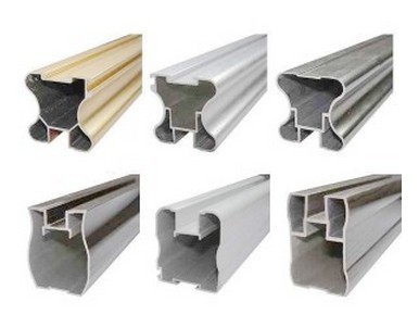 Quality Simple Structure Aluminum Curtain Wall Profile For Residential Buildings wholesale