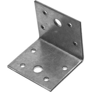 Custom Size Reinforced Stamping Chrome 90 Degree Iron Angle Brace for B2B