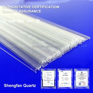 High Temperature Heat Resistive Uv Quartz Tube Glass Sleeves Quartz Tubing For
