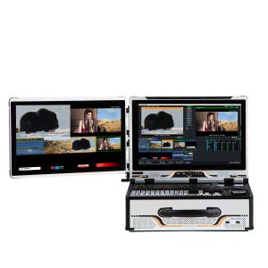 Portable All-in-one Live Broadcasting Machine with HD Vmix Software and 12