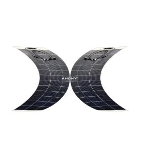 Waterproof 100w Flex Solar Panel Semi Flexible Off Grid Solar Panels For RVs