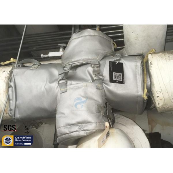 Thermal Insulation Covers 25MM Fiberglass Flange Wye Strainer Jacket Blanket