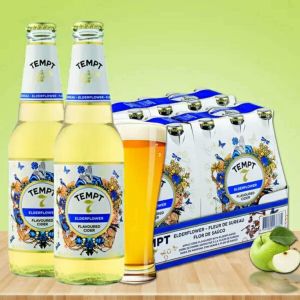 Danmark TEMPT Recyclable Transparent Glass Drinking Bottle 330ml