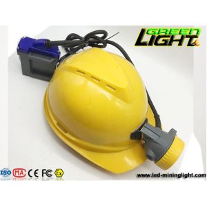 Rechargeable 216lum 1.67W 15000Lux Led Mining Cap Lamps