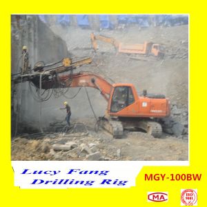 China Hot Sale Multifunction MGY-100BW Excavator Mounted Micropile hole drilling