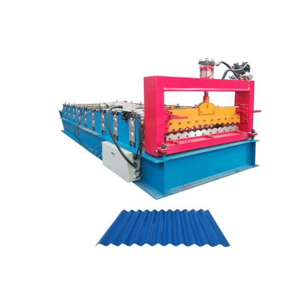 7.5m*1.5m*1.2m Steel Roof Wall Speed Corrugated Sheet Roll Forming Machine For
