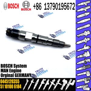 Common Rail Diesel Injector 51101006180 51101006184 0445120354 0445120355 for