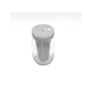 Cylindrical 300 Micron Mason Jar Cold Brew Filter Customized Support